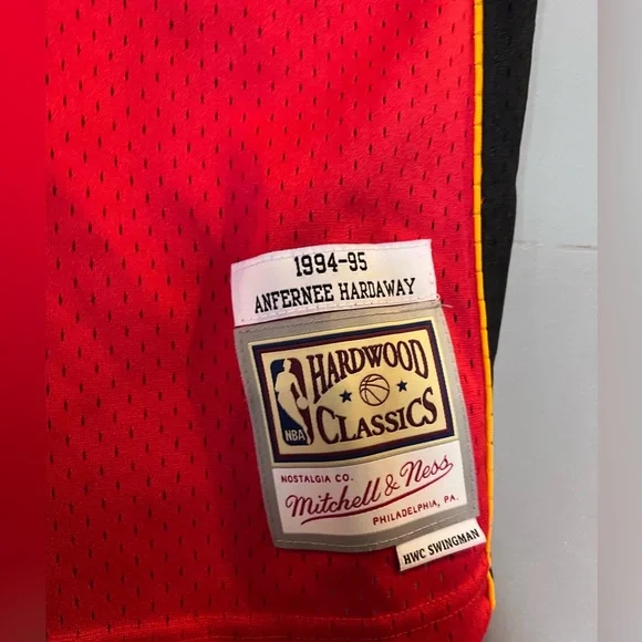 Dwyane Wade Miami Heat Red Hardwood Classic Soul Swingman Player Jersey RARE